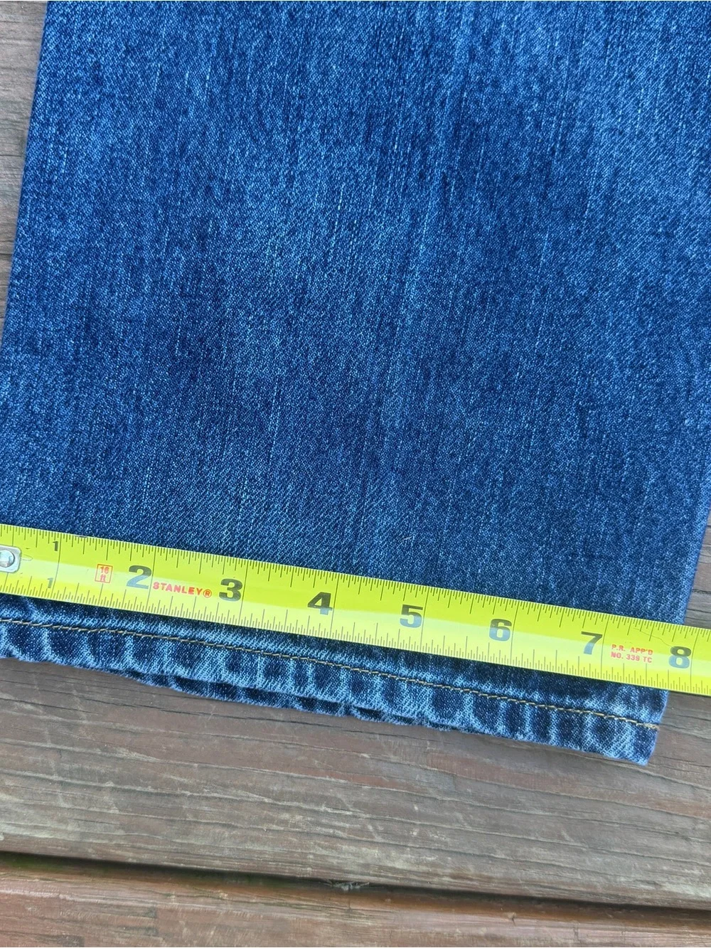 Polo Ralph Lauren Jeans Men’s 34x32 Blue Straight Leg Denim Dungarees Classic